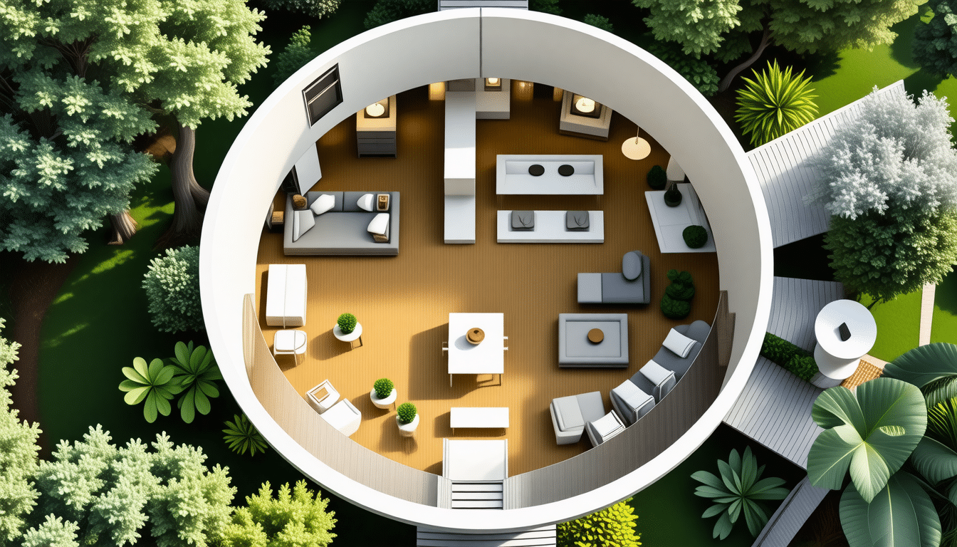 découvrez des conseils pratiques pour optimiser la circulation et l'aménagement dans une maison ronde à une seule pièce afin de maximiser l'espace et le confort au quotidien.
