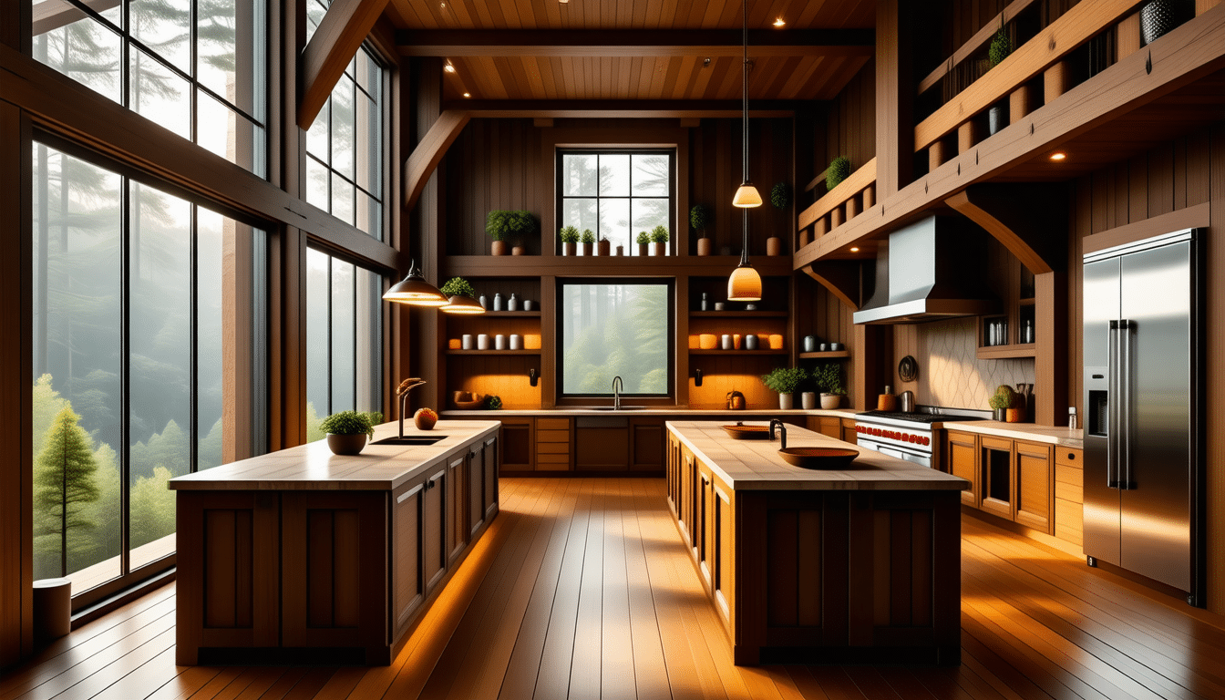 découvrez comment aménager une cuisine ouverte dans une cabane perchée pour profiter d'un espace chaleureux, convivial et fonctionnel au cœur de la nature.